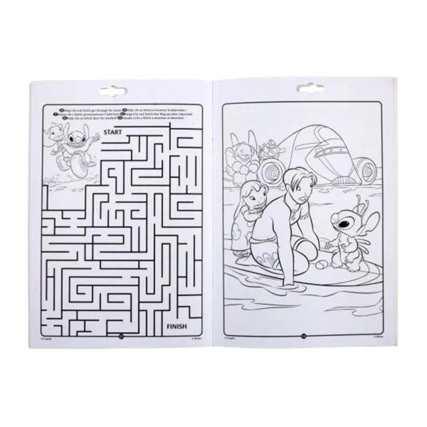 Crayola: Lilo & Stitch omaľovánka a zošit na aktivity obrázok 3