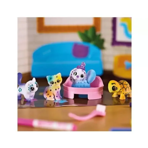 Crayola: Washimals salónik pre domáce zvieratá s farbiacou striekacou pištoľou obrázok 3