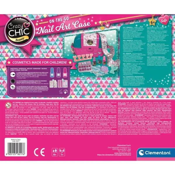 Crazy Chic: Nechtové štúdio v taške - hracia sada - Clementoni obrázok 3