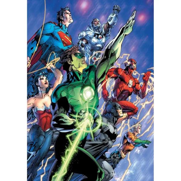 DC Comics Hrdinovia Ligy spravodlivosti HQC 500-dielne puzzle - Clementoni obrázok 2