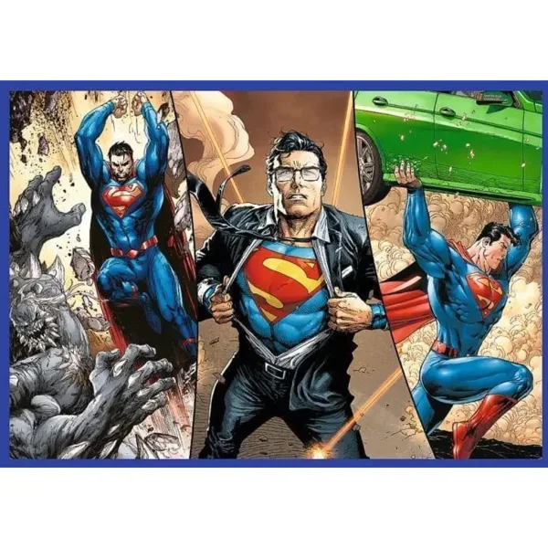 DC: Odvážny Superman 4x250-dielne puzzle - Trefl obrázok 3