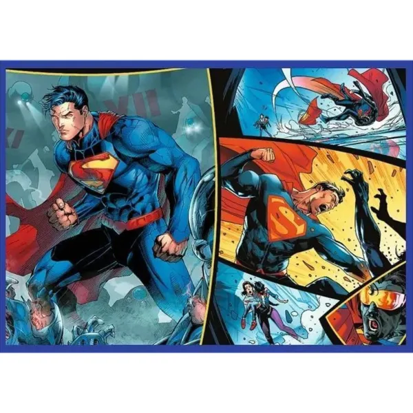 DC: Odvážny Superman 4x250-dielne puzzle - Trefl obrázok 4