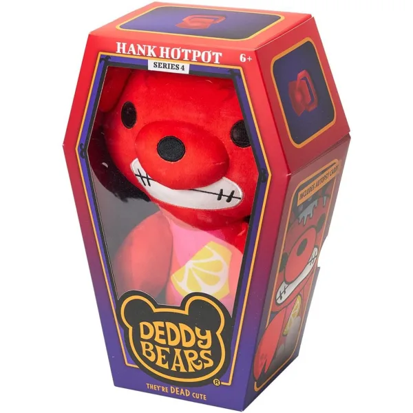 Deddy Bear Hank v plyšovej rakve, séria 4, 30 cm – Hank Hotpot obrázok 2