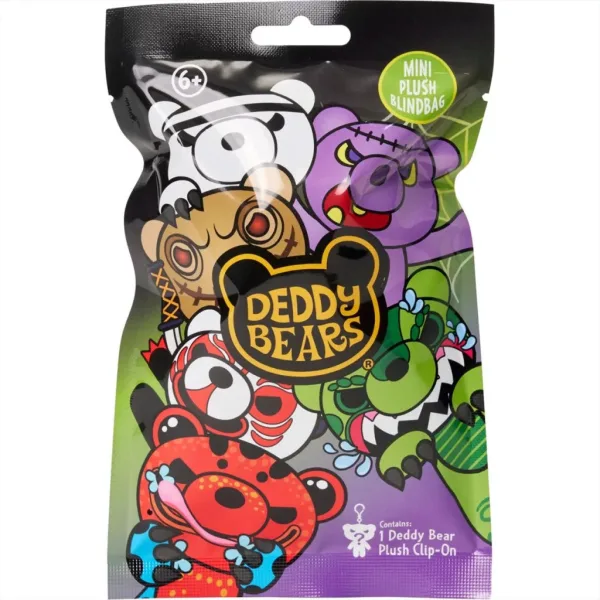 Deddy Bear prekvapenie pripínací plyšák, 5. séria – rôzne, 1 ks. obrázok 2