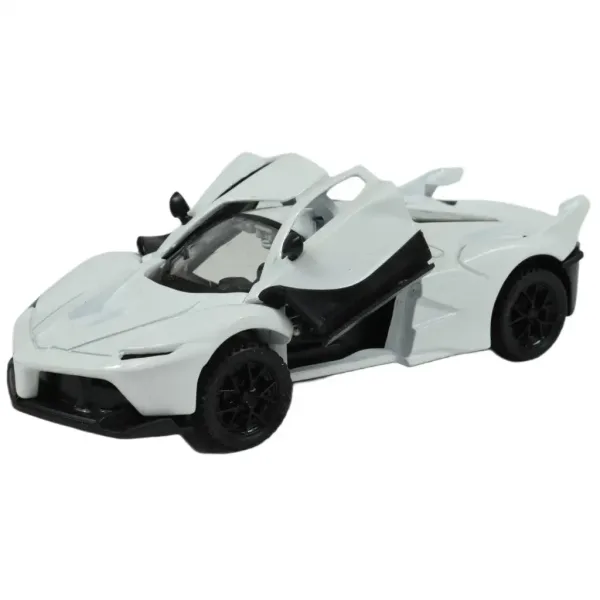 Die-Cast: Kovové luxusné športové auto s otvárateľnými dverami, v rôznych variantoch 12cm 1ks obrázok 15