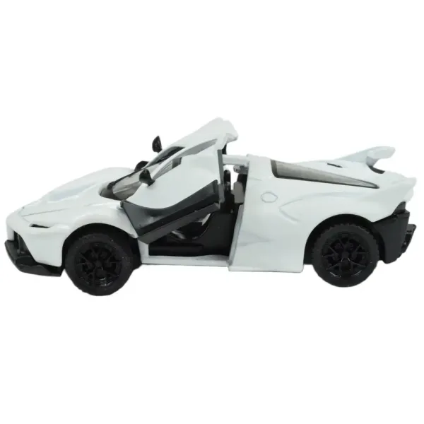 Die-Cast: Kovové luxusné športové auto s otvárateľnými dverami, v rôznych variantoch 12cm 1ks obrázok 16