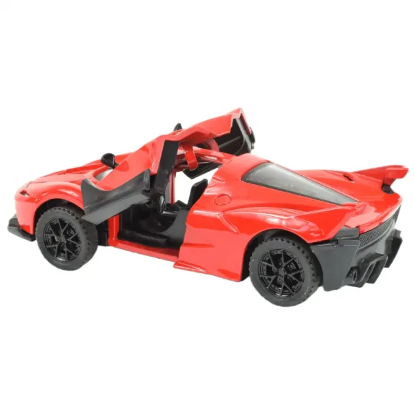 Die-Cast: Kovové luxusné športové auto s otvárateľnými dverami, v rôznych variantoch 12cm 1ks obrázok 3