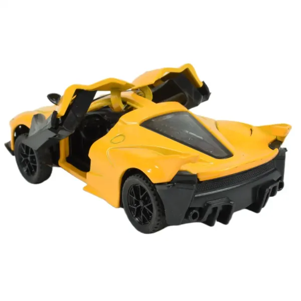 Die-Cast: Kovové luxusné športové auto s otvárateľnými dverami, v rôznych variantoch 12cm 1ks obrázok 8