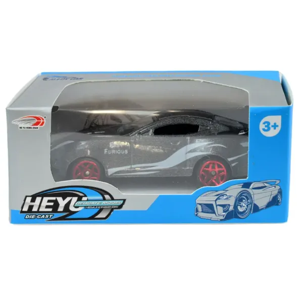 Die-Cast: Kovy športové auto v rôznych variantoch 1/64 1ks obrázok 6