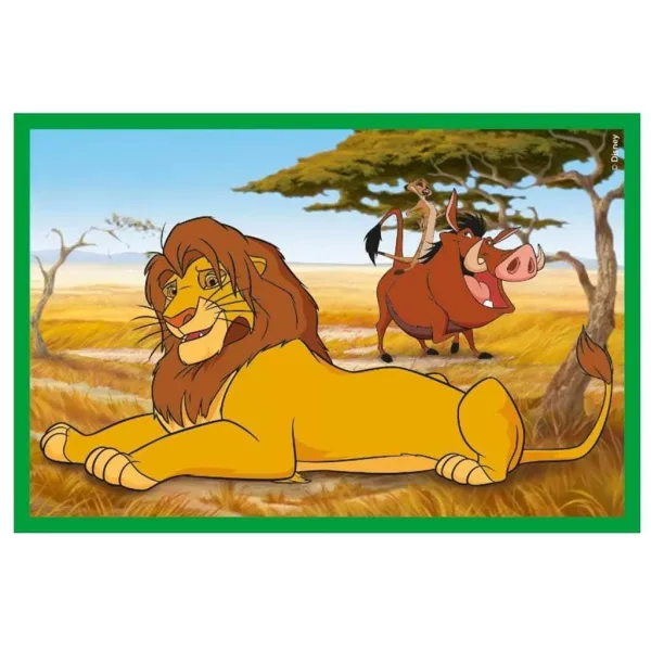 Disney Classic rozprávkové kocky 6ks - Clementoni obrázok 3