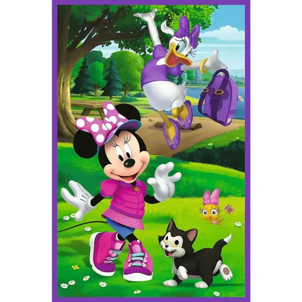 Disney: Minnie myš a priatelia 3x80 ks puzzle - Trefl obrázok 3