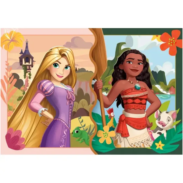 Disney+Princezné+2-v-1+skladačka+-+Clementoni obrázok 3