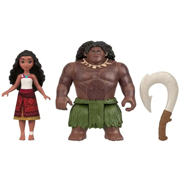 Disney+Princezné: Vaiana 2 - Vaiana a Maui figúrková súprava - Mattel obrázok 2