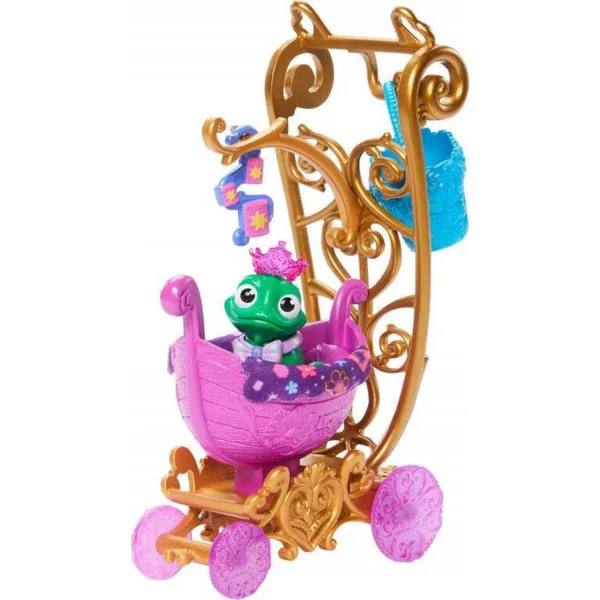 Disney Princezné Vozík pre domáce zvieratká Zlatovláska - Mattel obrázok 2