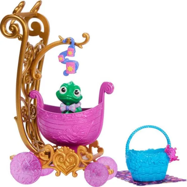 Disney Princezné Vozík pre domáce zvieratká Zlatovláska - Mattel obrázok 3