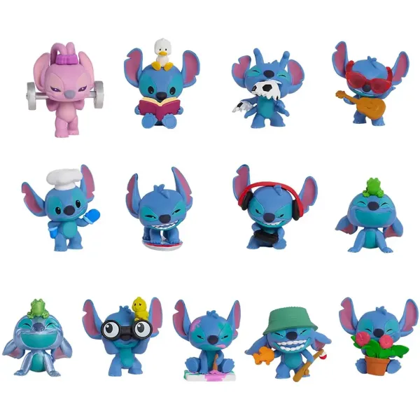 Disney+Stitch mini prekvapivá figúrka v kapsule v tvare ananásu, 4. séria, 1 ks obrázok 2