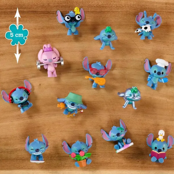 Disney+Stitch mini prekvapivá figúrka v kapsule v tvare ananásu, 4. séria, 1 ks obrázok 3