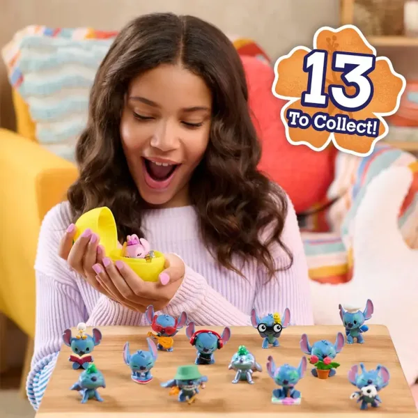 Disney+Stitch mini prekvapivá figúrka v kapsule v tvare ananásu, 4. séria, 1 ks obrázok 4