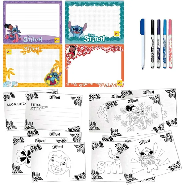 Disney Stitch škola kreslenia set - Lisciani obrázok 3