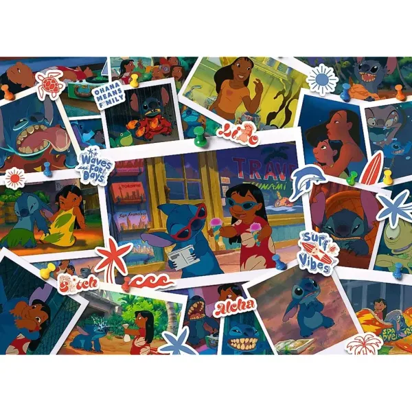 Disney: Stitch sladké spomienky 1000-dielne puzzle - Trefl obrázok 2