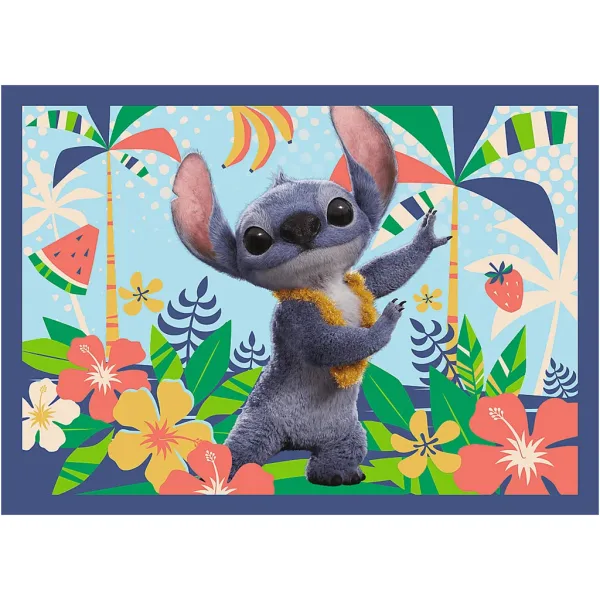Disney: Stitchova dovolenka 4 v 1 puzzle - Trefl obrázok 2