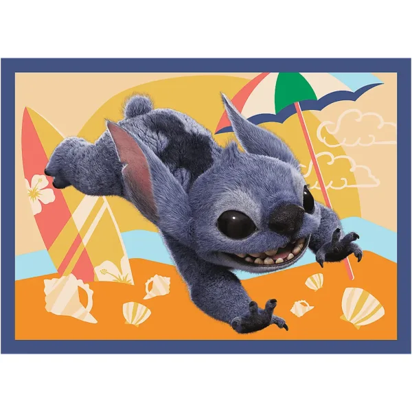 Disney: Stitchova dovolenka 4 v 1 puzzle - Trefl obrázok 5