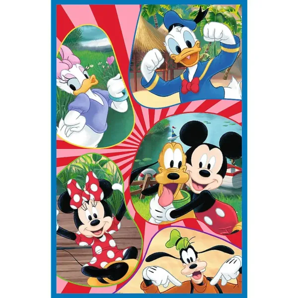 Disney: Tím Mickeyho myši 3x80 ks puzzle - Trefl obrázok 4