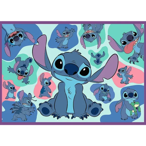 Disney: Úžasný Stitch 4x250-dielne puzzle - Trefl obrázok 2