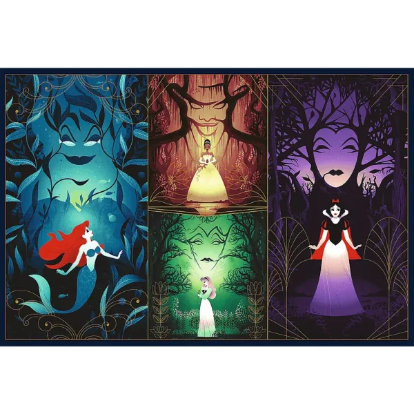 Disney očarujúce princezné 2x200 dielikov puzzle - Trefl obrázok 2