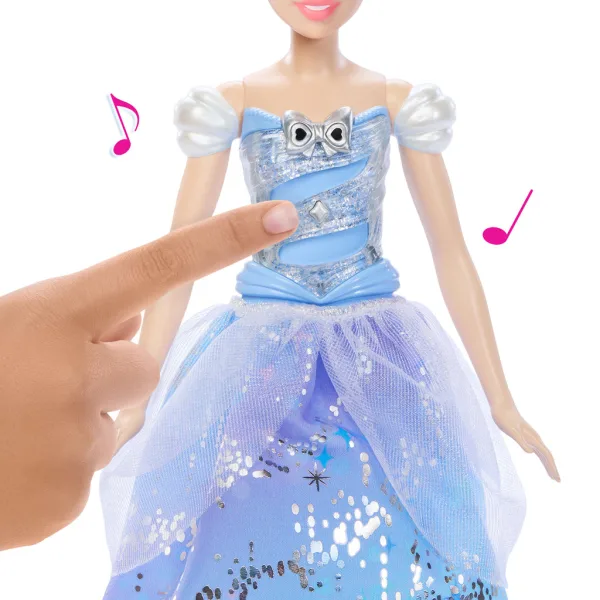 Disney princezné: Kúzelná bábika Popoluška - Mattel obrázok 3