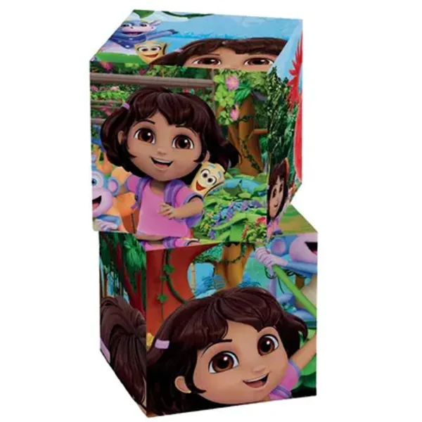 Dora prieskumníčka 12-dielne rozprávkové kocky - Clementoni obrázok 3