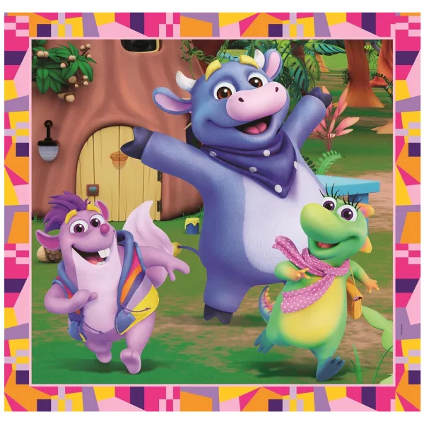 Dora objaviteľka 3x48 ks Supercolor puzzle - Clementoni obrázok 2