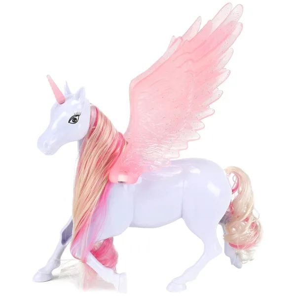 Dream Horse Trblietavý jednorožec s ružovými krídlami 18 cm obrázok 2