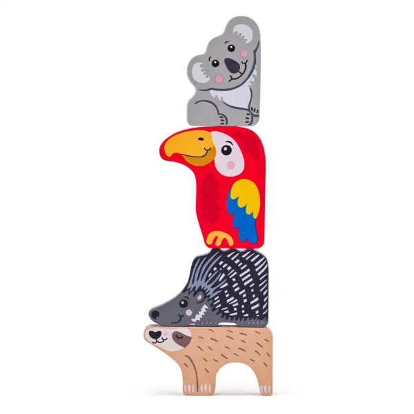 Drevené puzzle s motívom zvierat - Woodyland obrázok 5