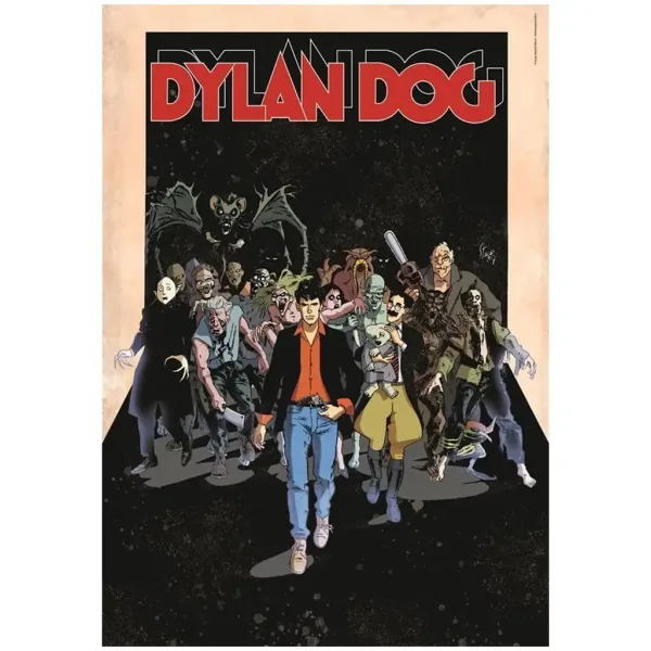 Dylen Dog komiksové HQC 1000-dielne puzzle s plagátom - Clementoni obrázok 2