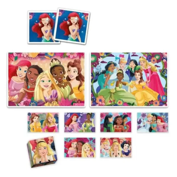Edukit: Disney Princezné 4 v 1 hra zbierka - Clementoni obrázok 2