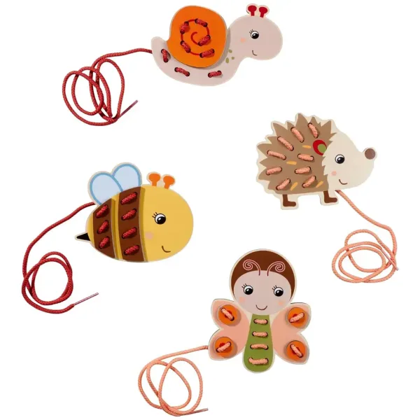Eichhorn: Drevená hračka so zvieratkami na prevliekanie - Simba Toys obrázok 2