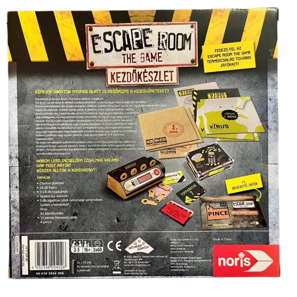 Escape Room: The Game začiatočnícka sada spoločenská hra - Simba Toys obrázok 2