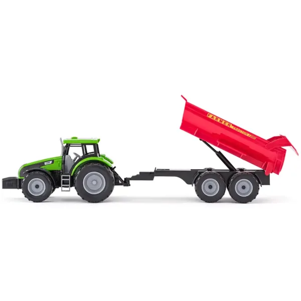Faunica: Traktor s býkom hracia súprava - Woodyland obrázok 3