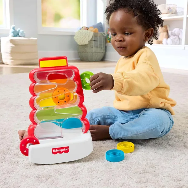 Fisher-Price: Hrací súprava so stohovacou vežou - Mattel obrázok 2