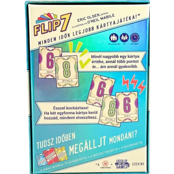 Flip 7 kartová hra obrázok 2