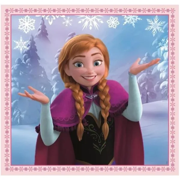 Frozen veselé okamihy 3x48-dielne Supercolor puzzle - Clementoni obrázok 3