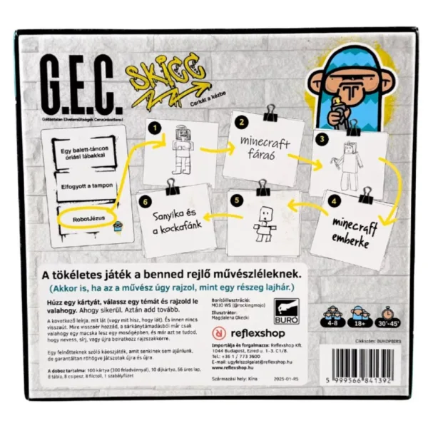 G.E.C. Skic spoločenská hra obrázok 3