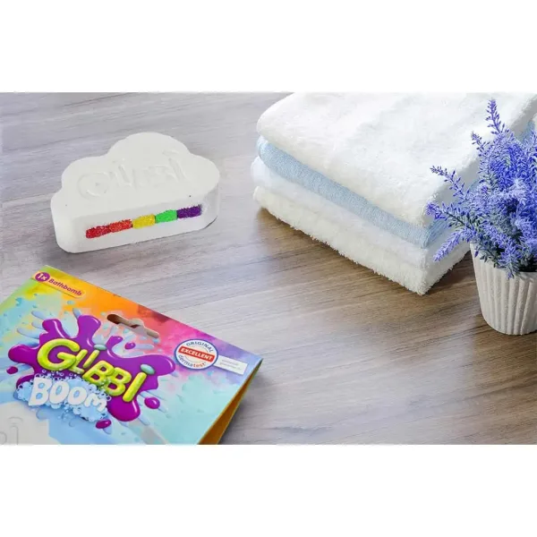 Glibbi Boom: kúpeľová bomba vo forme oblaku s dúhovými farbami - Simba toys obrázok 4