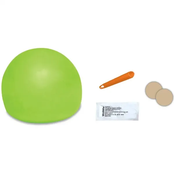 Glowzilla Wubble svietiaca bublinková lopta v neónovo zelenej farbe 75 cm obrázok 3