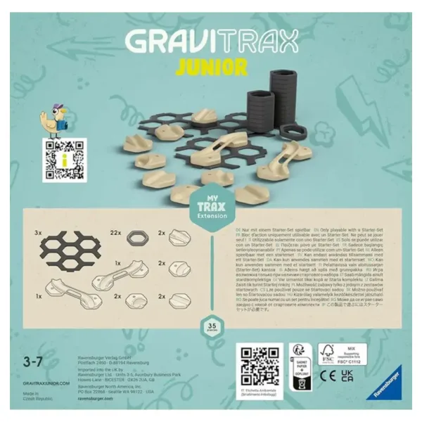 Gravitrax Junior doplnkové prvky - Ravensburger obrázok 2