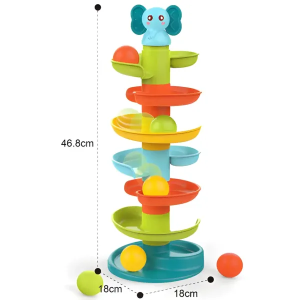 Happy World: Veselá slonová dráha 47cm obrázok 3