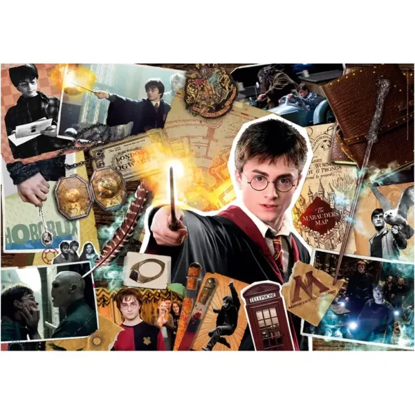 Harry Potter - Relikvie čarodejníckeho sveta 1500-dielna kompaktná puzzle - Clementoni obrázok 2