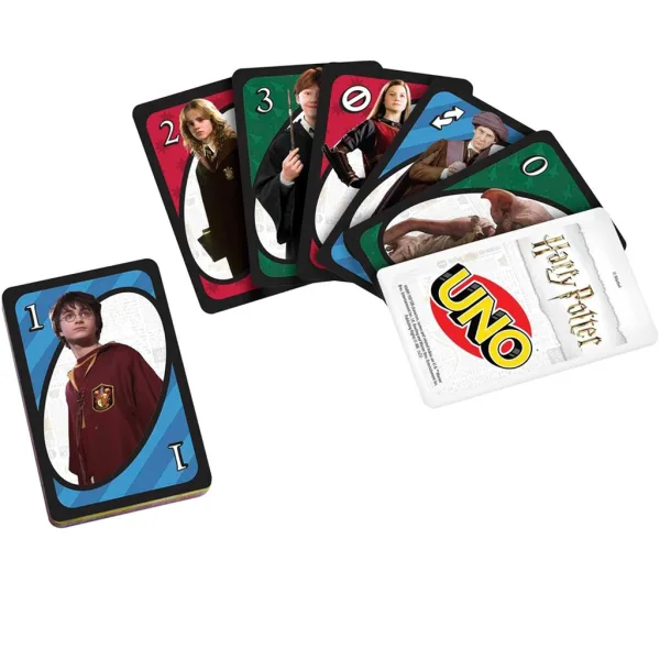 Harry Potter UNO karta - Mattel obrázok 2