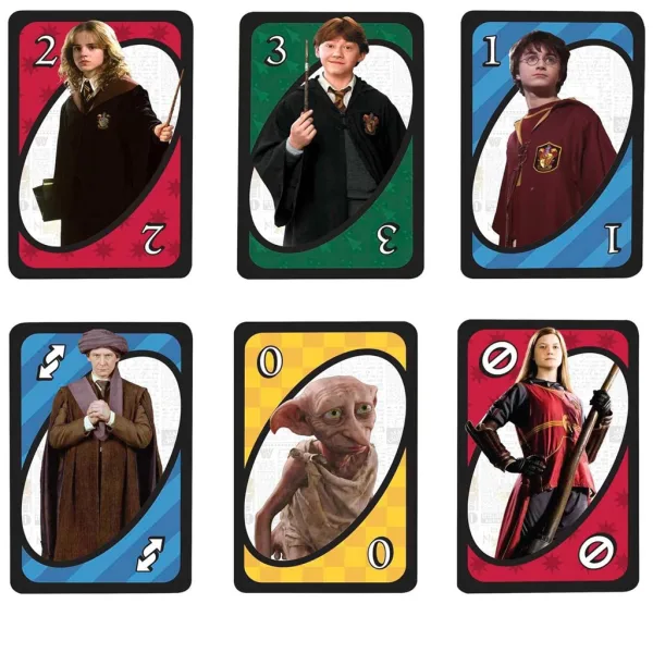 Harry Potter UNO karta - Mattel obrázok 3